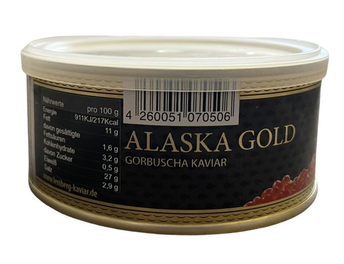 Икра Красная Золото Аляски 250гр Горбуша