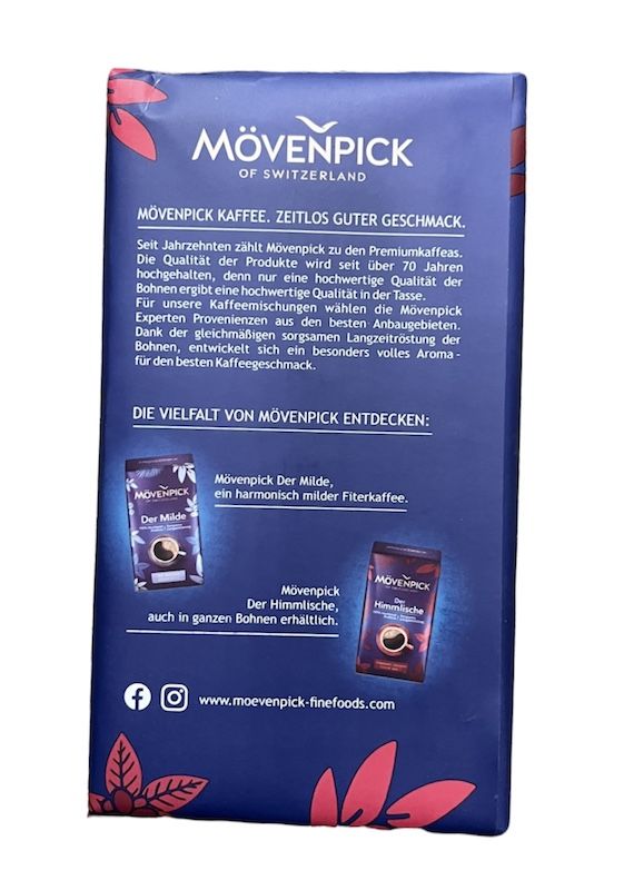 Кофе Молотый Movenpick 500гр Польша