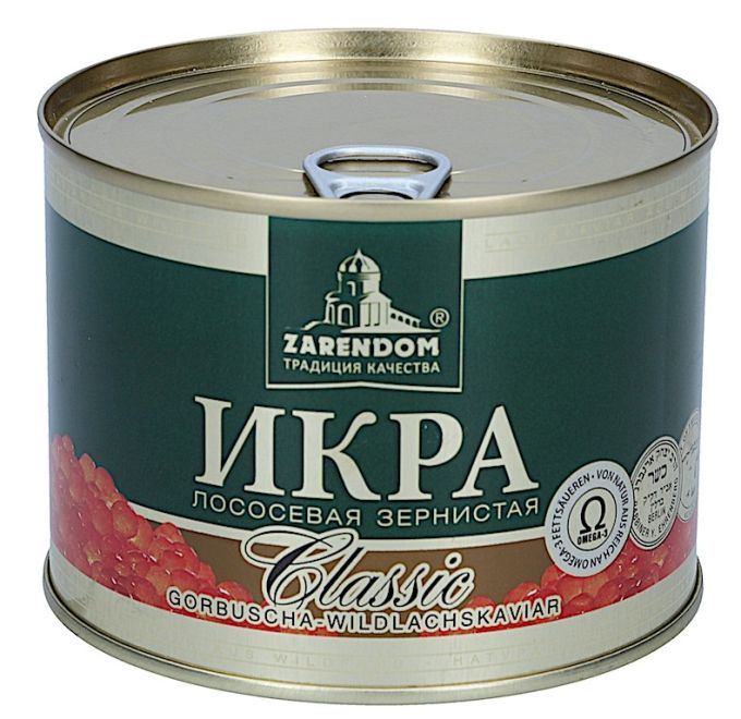 Икра Горбуши 500гр Zarendom Сlassic 2 сорт